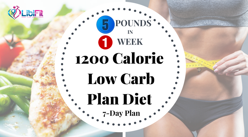 1200 calorie low carb meal plan