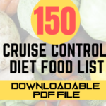 The Cruise Control Diet PDF Food List (150+ Foods) cruise control diet