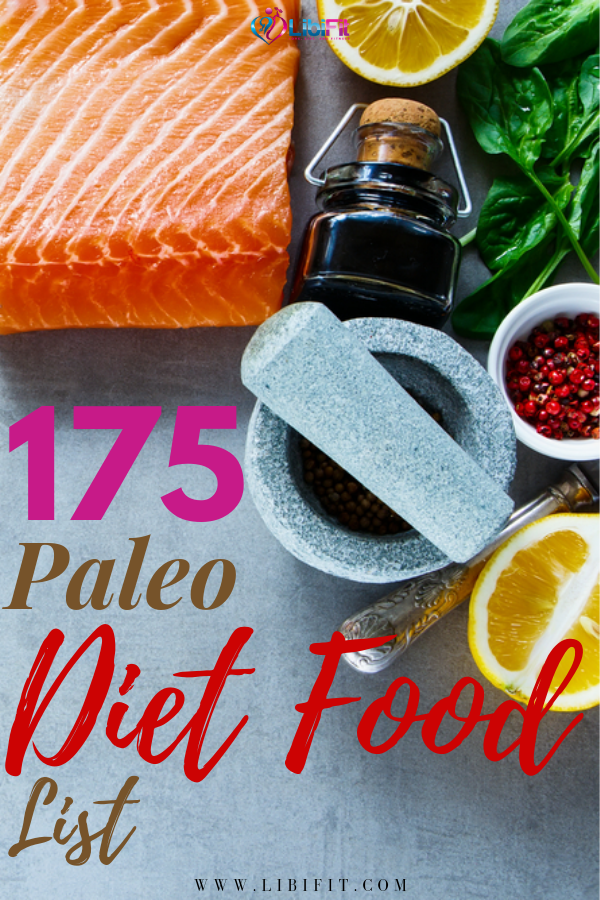  paleo diet food list