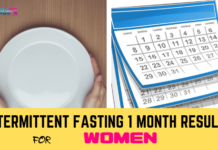 Intermittent Fasting Results 1 Month Female