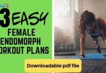 3 Easy Fat Burning Female Endomorph Workout Plans endomorph workout