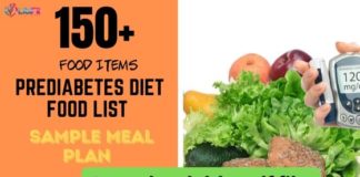 Prediabetes Food List and Sample Meal Plan to Reverse Diabetes prediabetes food list