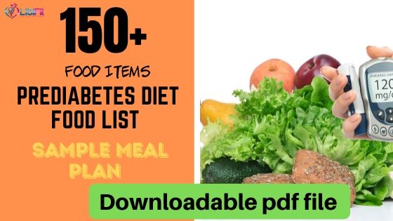 prediabetes food list