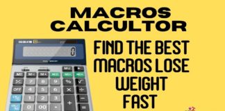 Macros Calculator macros calculator low carb